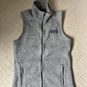 Patagonia Heathered Gray Knit Sweater